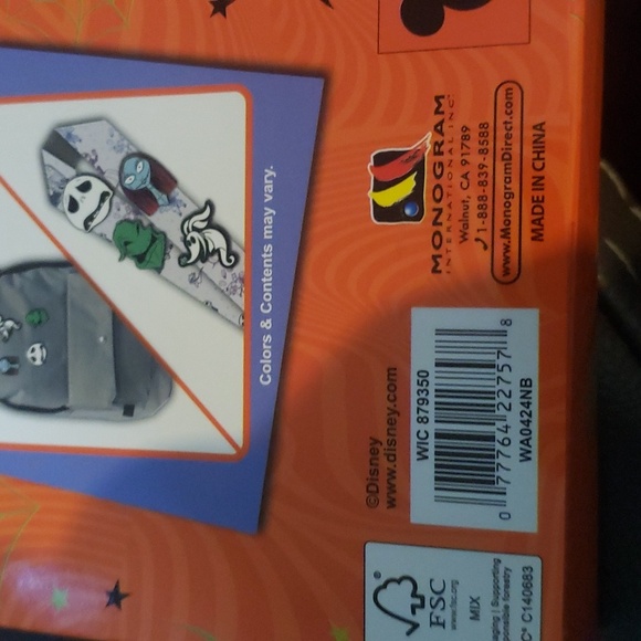 Disney The Night Before Christmas 4pc Metal Pin Set. NIB - Picture 9 of 9